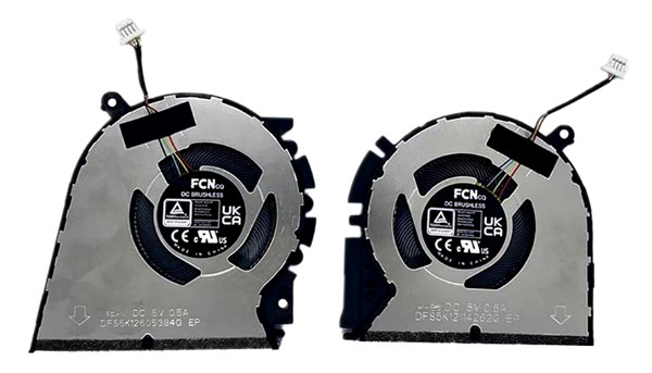 Ventilateur de CPU+GPU pour Asus VivoBook Pro 14X N7400PA N7400PC N7400QC N7400QE