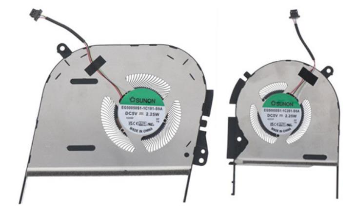 Ventilateur de CPU+GPU pour Asus VivoBook Pro 15 Oled K3500P K3500PA