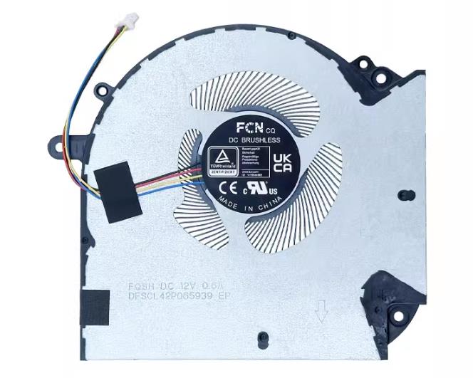 Ventilateur de CPU pour Asus Vivobook 16X K3605 K3605VC K3605VU K3605VV G97N12MS1MZ-57T11