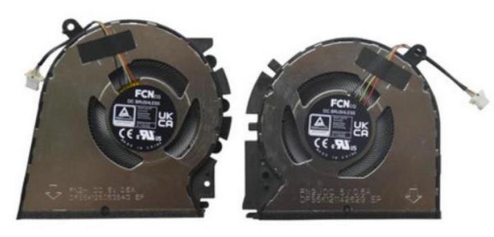 Ventilateur de CPU+GPU pour Asus Vivobook Pro 14 X3400P X3400PA X3400PH
