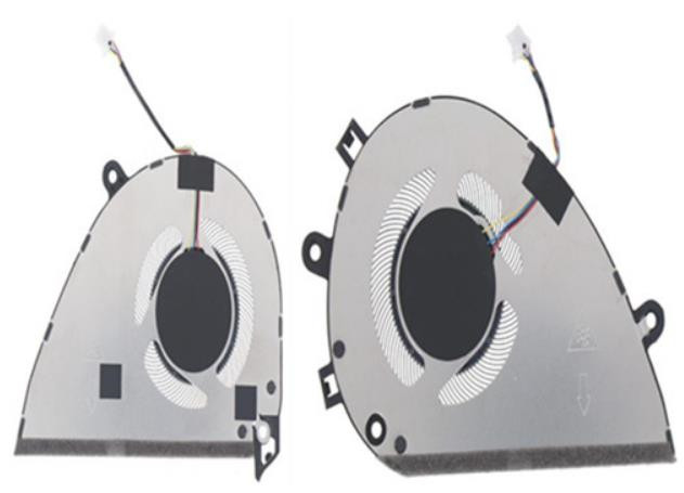 Ventilateur de CPU+GPU pour Asus Vivobook S15 S5507 S5507QA 23CR-00IK 23C4-000J