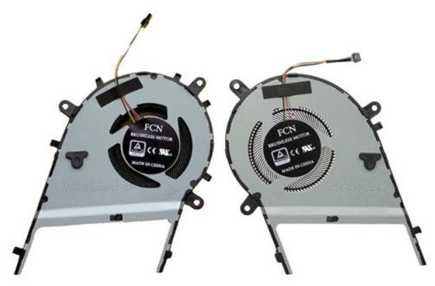 Ventilateur de CPU+GPU pour Asus Zenbook Flip 15 Ux562fd Ux562fdx