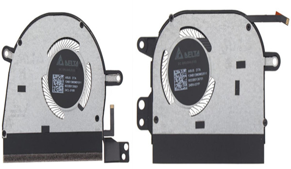 Ventilateur de CPU+GPU pour Asus ZenBook Flip UX5606 UX5606SA