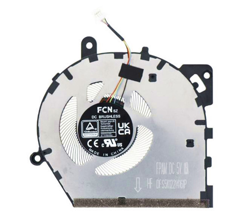 Ventilateur de CPU pour Asus Asus ZenBook S13 Um5302t Um5302ta