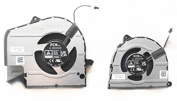 Ventilateur de CPU+GPU Rtx40 pour Dell FQ92 DFS5K12114262C FQ93 DFS5K22305283Z