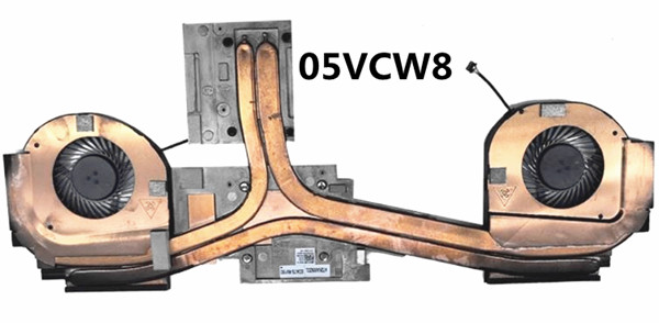 Ventilateur+radiateur NV-192 pour Dell Precision 17 7740 M7740 05VCW8 AT2KA009ZCL