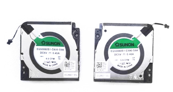 Ventilateur de CPU+GPU pour Dell Precision 5480 03FCRK 05CPMD