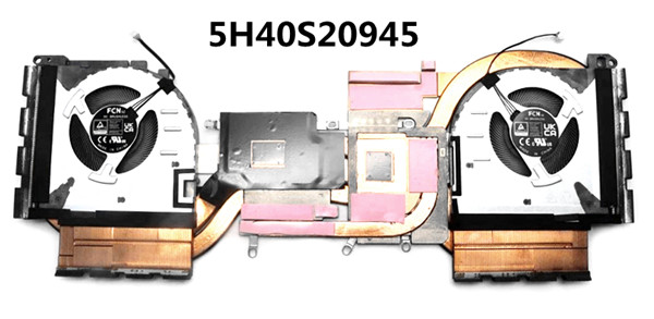 Ventilateur+radiateur pour Lenovo Legion Y9000x Irh8 5H40S20945 5H40S20946 Ventilateur+radiateur pour Lenovo Legion Y9000x Irh8 5H40S20945 5H40S20946