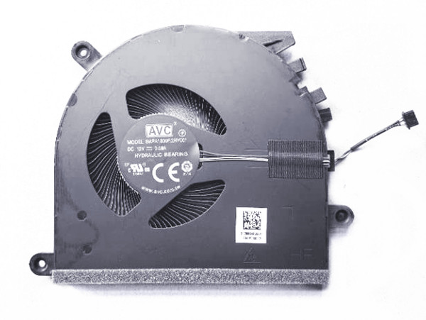 Ventilateur de CPU 12V pour Lenovo Loq 15iax9e 83lk 5F10S14197 5F10S14198