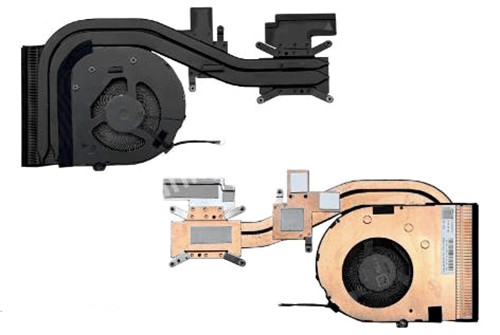 Ventilateur+radiateur pour Lenovo Thinkpad T16 Gen 2 P16S Gen 2 5H41B77369 5H41B77370