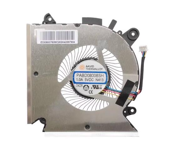 Ventilateur de CPU pour MSI Thin Gf63 12hw MS-16R7 PABD08008SH N413