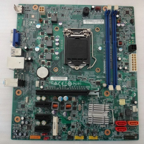 Lenovo ThinkCentre M4500s M4500t H81H3-LM V1.0 H81 DDR3 Carte mère - Cliquez sur l'image pour la fermer
