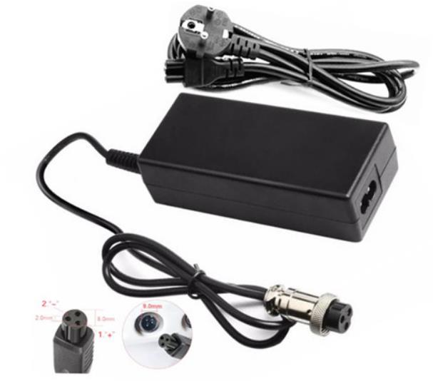 Adaptateur secteur 29.4V 2A pour pour rasoir E90 E100 e125 e150 E200 E300 E500 24V Batterie scooter électrique