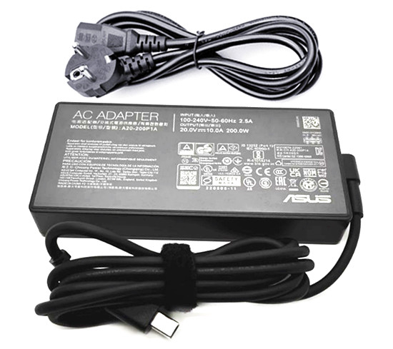 Adaptateur secteur 200w pour Asus Rog Zephyrus G16 GU605MI-Q43W GU605MY-Q42W