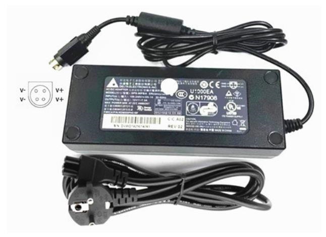 Adaptateur secteur 12V 7A 4-pin pour CCTV DVR Installation