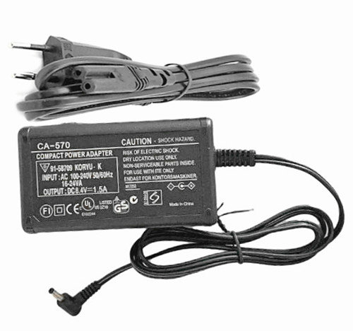 Adaptateur Chargeur 12.6W pour Camcorder VIXIA HF S20, HR-10 HD DVD