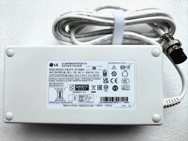 180W 24v 7.5A DA-180B24 Adaptateur LG 32HL714S-W 4K IPS Surgical 31HN713D-B PACS
