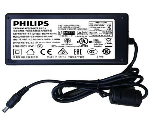 Adaptateur secteur 21V 3.09A 65W pour Philips DYS602-210309-13801D